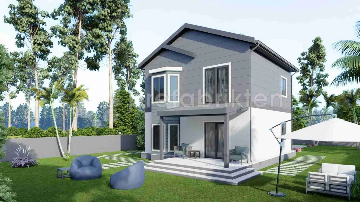 152 m² Duplex Steel Home — 1
