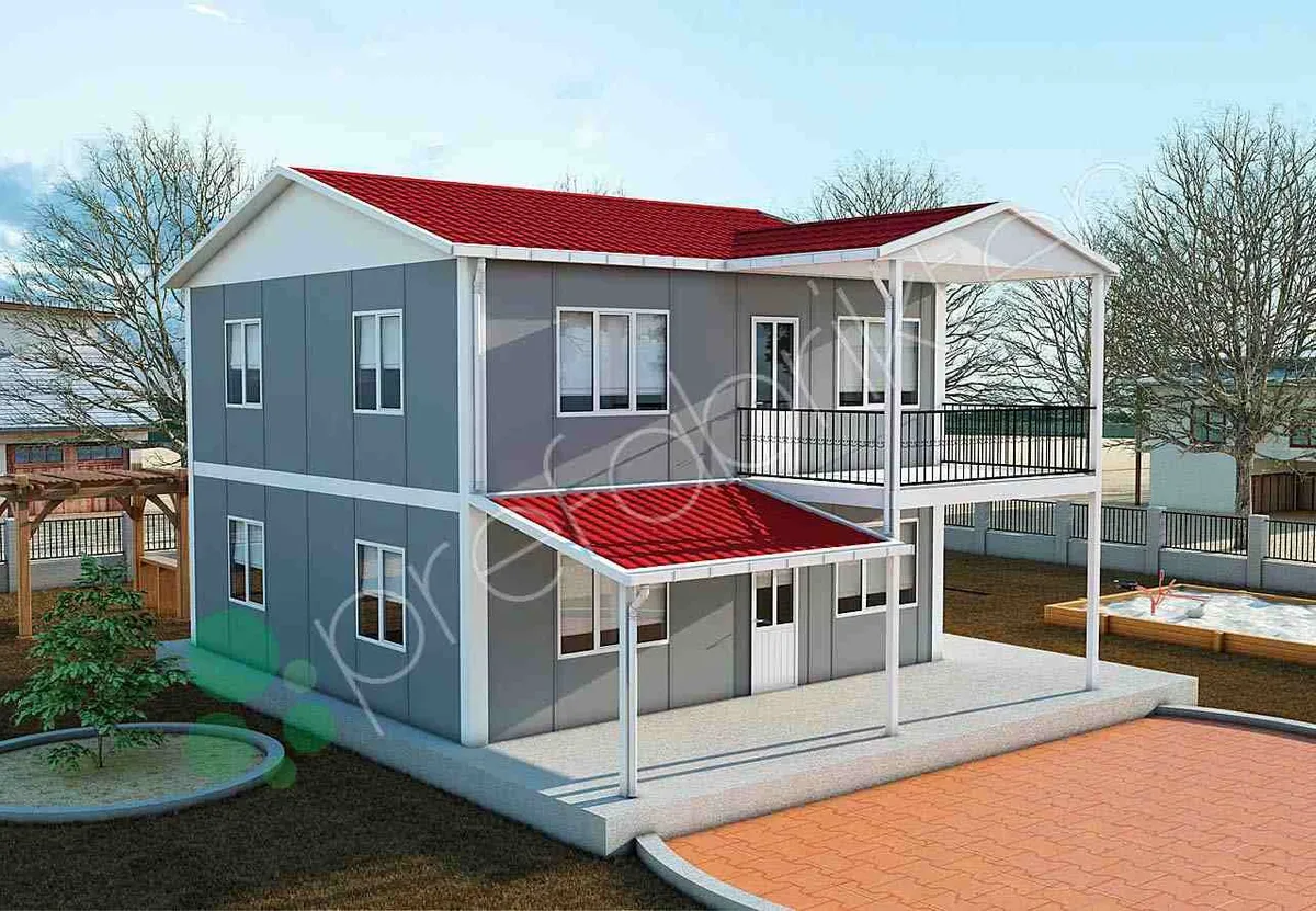 Duplex Prefabricated Home 149 m² — 1