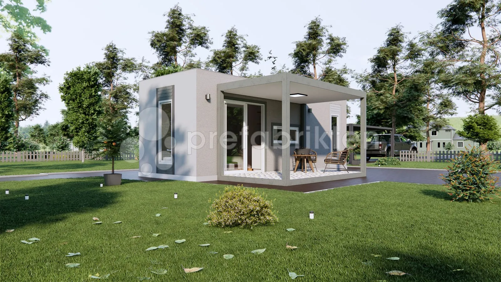منزل KOE-S1 المعياري 1+1 — 34 م²