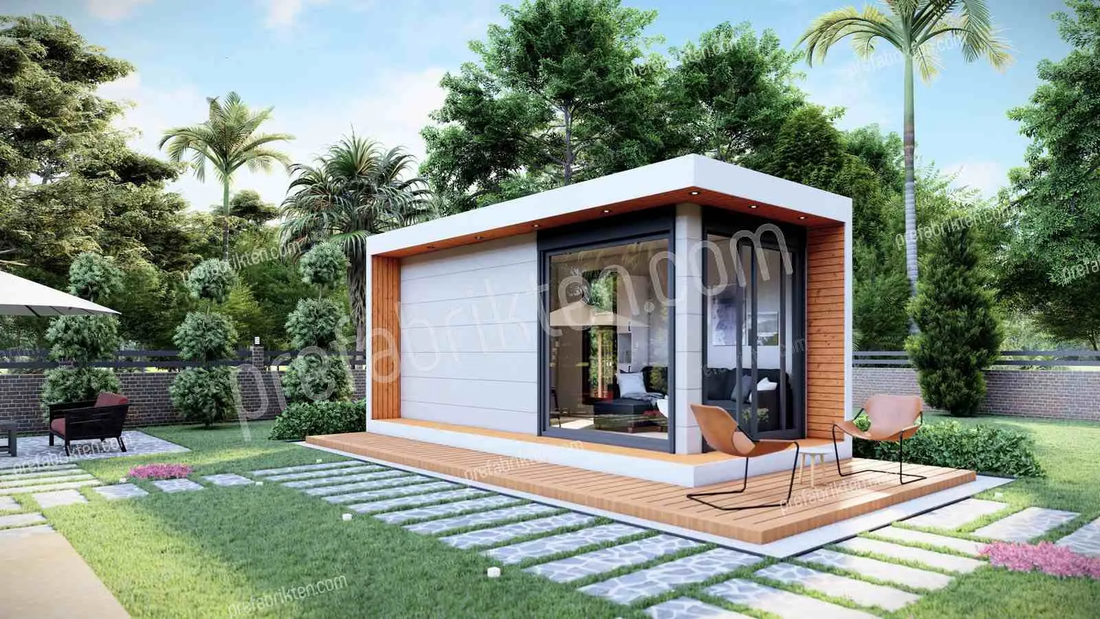 منزل Modern المعياري 1+0 — 21 م²